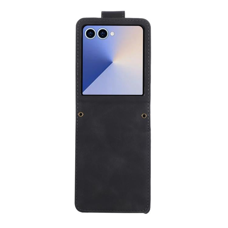 For Samsung Galaxy Z Flip7 5G Crossbody Multi-card Slot Wallet Zipper Leather Phone Case