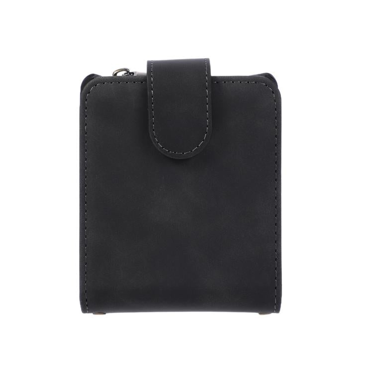 For Samsung Galaxy Z Flip7 5G Crossbody Multi-card Slot Wallet Zipper Leather Phone Case