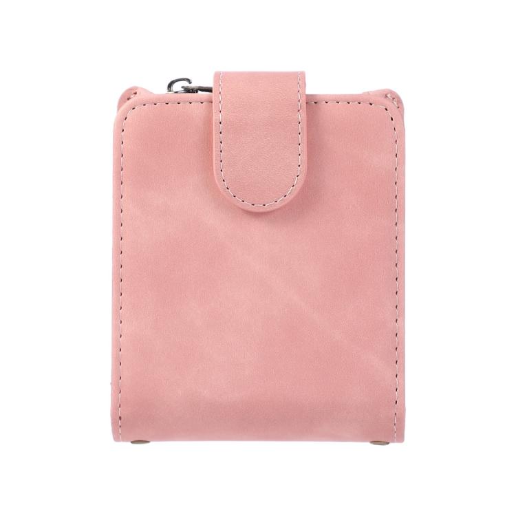 For Samsung Galaxy Z Flip7 5G Crossbody Multi-card Slot Wallet Zipper Leather Phone Case