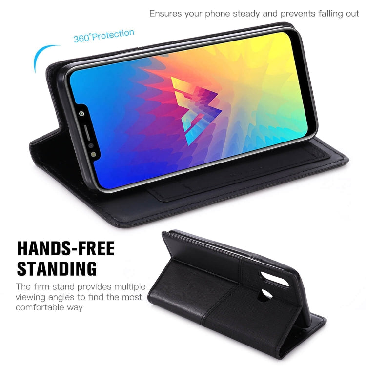 For LG W10 MUXMA MX109 Horizontal Flip Leather Case with Holder & Card Slot & Wallet Function