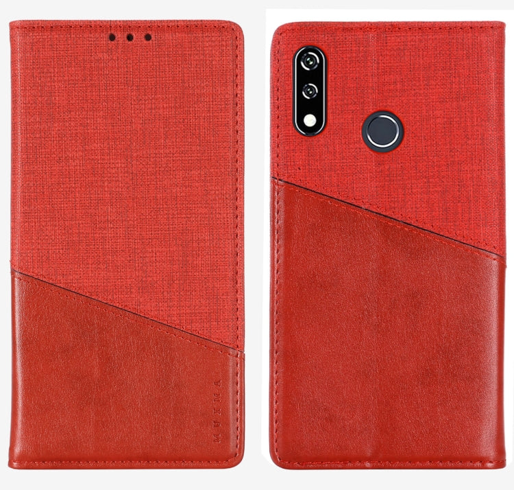 For LG W10 MUXMA MX109 Horizontal Flip Leather Case with Holder & Card Slot & Wallet Function