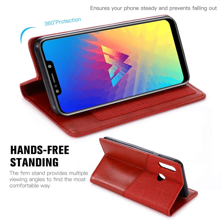 For LG W10 MUXMA MX109 Horizontal Flip Leather Case with Holder & Card Slot & Wallet Function
