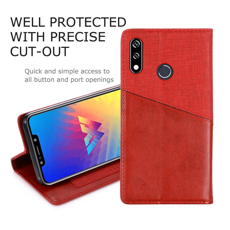 For LG W10 MUXMA MX109 Horizontal Flip Leather Case with Holder & Card Slot & Wallet Function