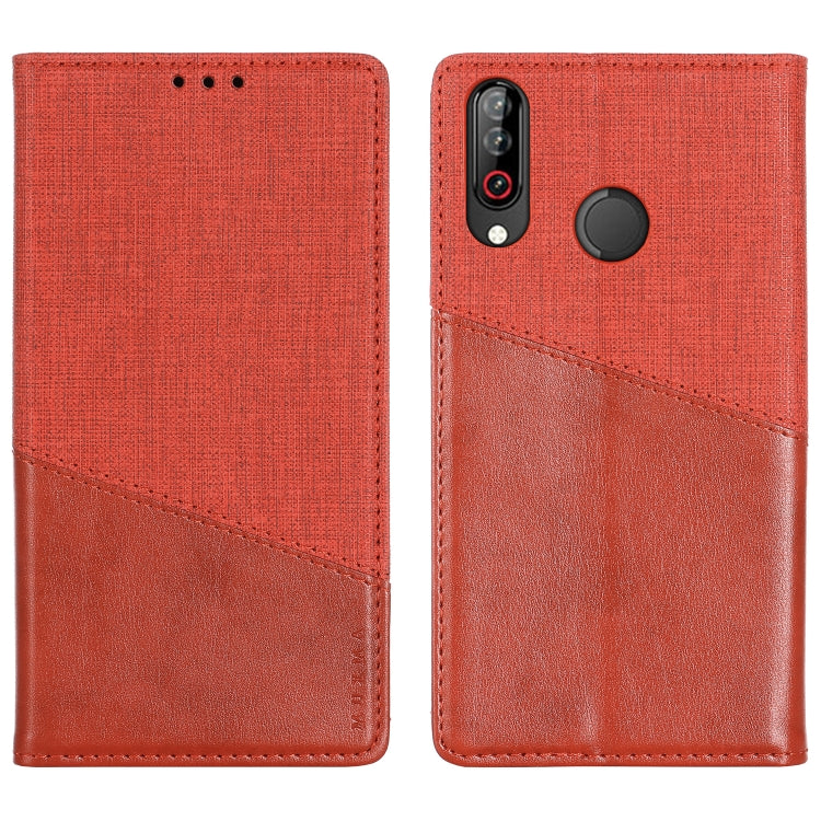 For LG W30 MUXMA MX109 Horizontal Flip Leather Case with Holder & Card Slot & Wallet Function