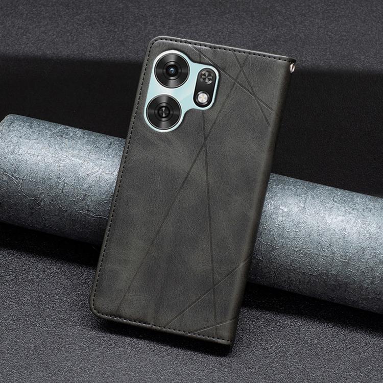 For Honor X6d 5G Rhombus Texture Magnetic Leather Phone Case