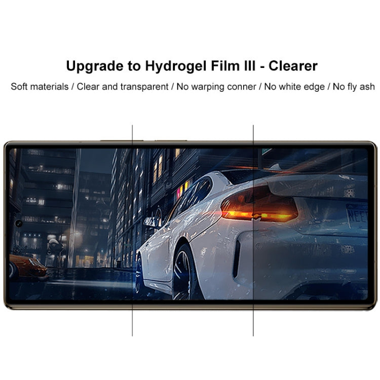 For Xiaomi Mix Fold 3 1 Sets imak Anti-spy Curved Full Screen Hydrogel Film (Outer Screen + Inner Screen)