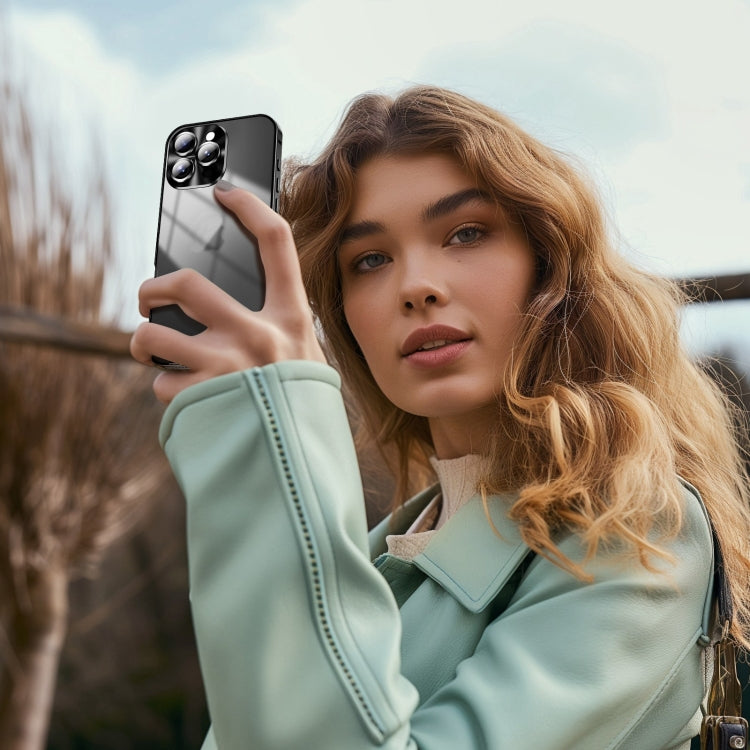 For iPhone 16 Pro Frosted Metal Phone Case