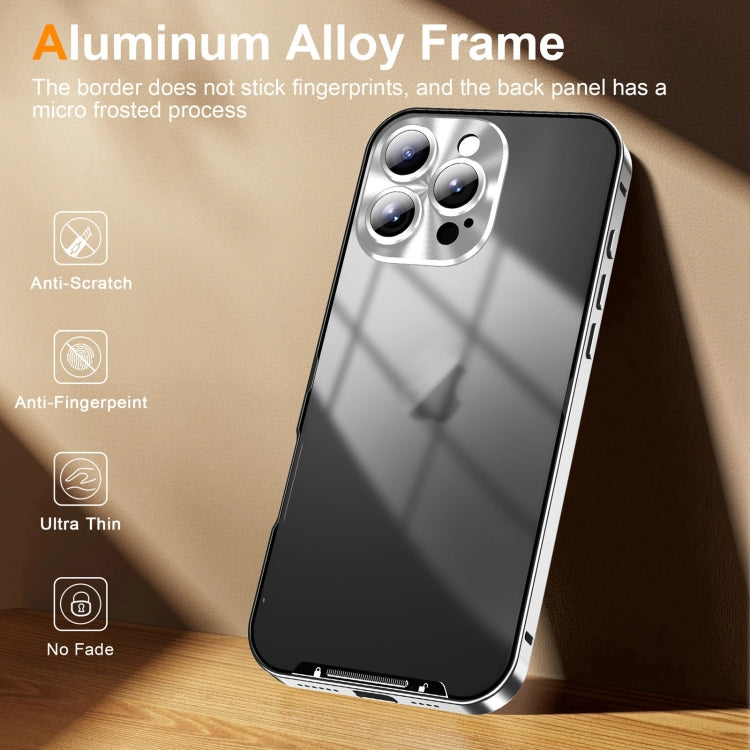 For iPhone 16 Pro Frosted Metal Phone Case