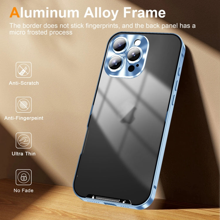 For iPhone 16 Pro Frosted Metal Phone Case