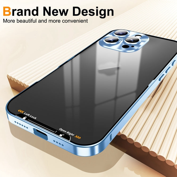 For iPhone 16 Pro Frosted Metal Phone Case