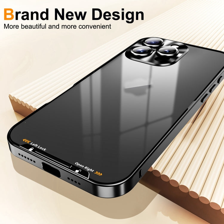 For iPhone 16 Pro Max Frosted Metal Phone Case