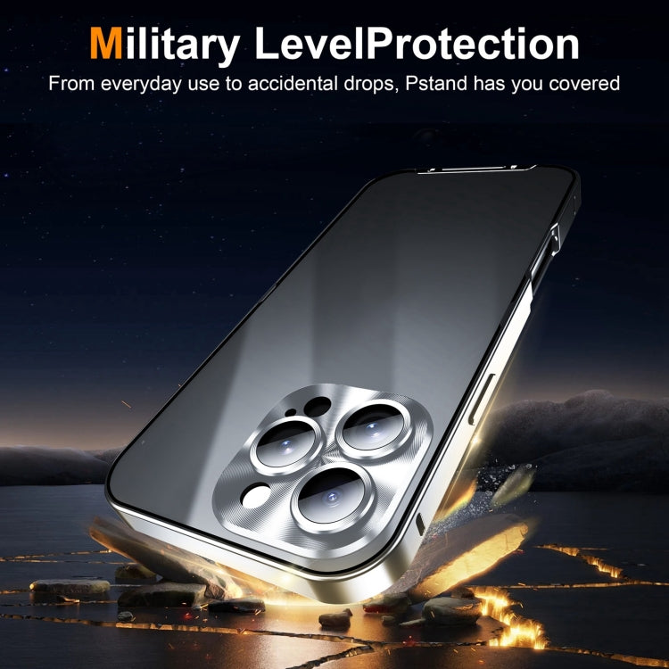 For iPhone 16 Pro Max Frosted Metal Phone Case