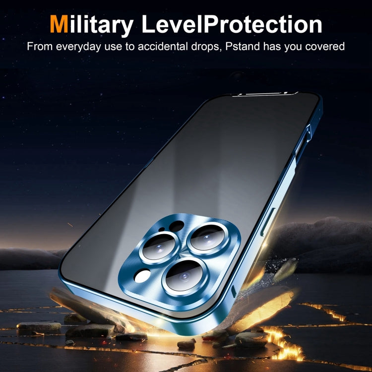For iPhone 16 Pro Max Frosted Metal Phone Case