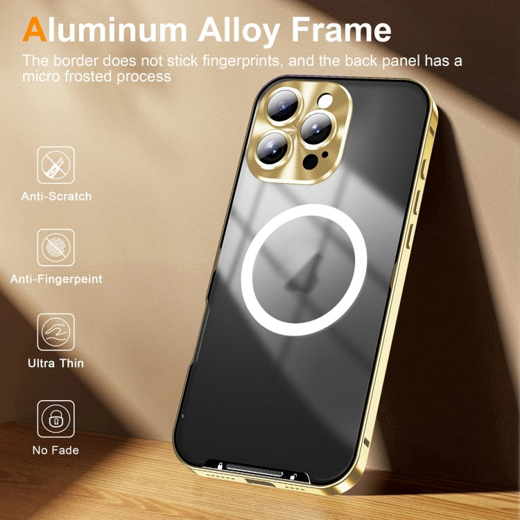 For iPhone 16 Pro Max Frosted Metal Phone Case