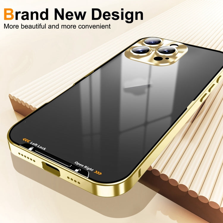 For iPhone 16 Pro Max Frosted Metal Phone Case