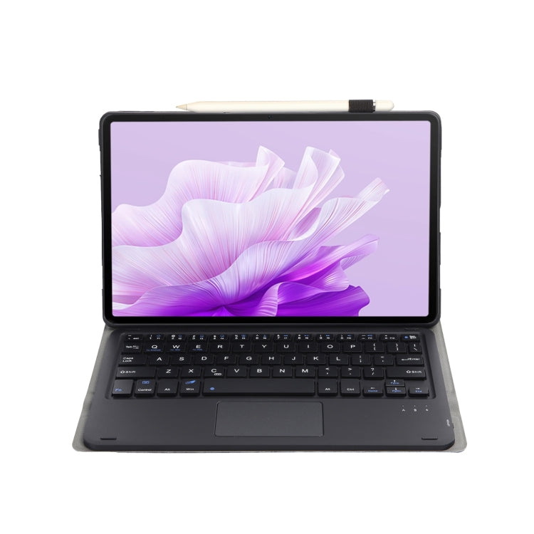 For Huawei MatePad Air 11.5 inch 2023 AH14-A Lambskin Texture Ultra-thin Detachable Bluetooth Keyboard Leather Case with Touchpad