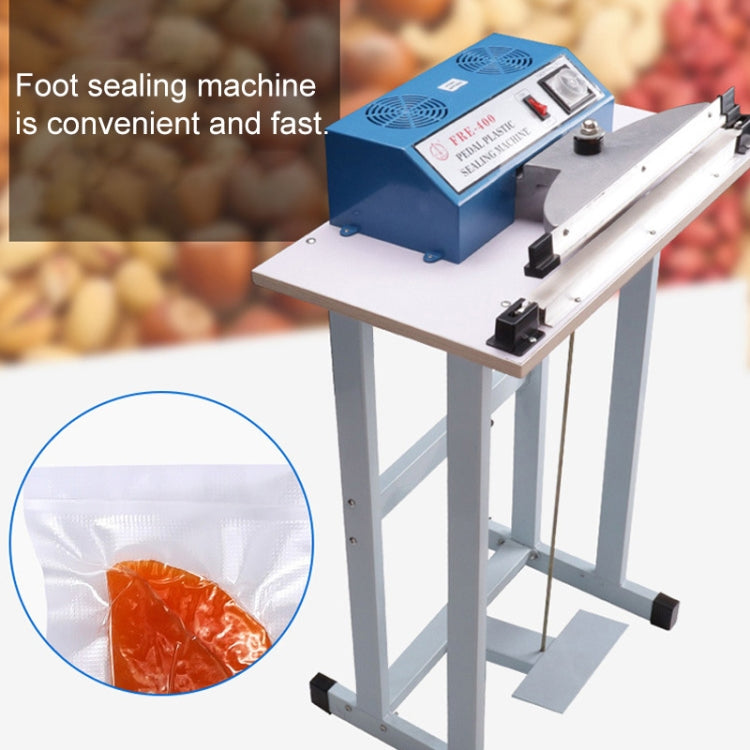 Pedal Type Sealing Machine Heat Shrinkable Film Cutting Machine Plastic Bag Sealer, EU Plug, Specification:Model 300