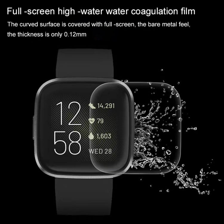 For Fitbit versa4 10pcs Soft Hydrogel Film Watch Screen Protector