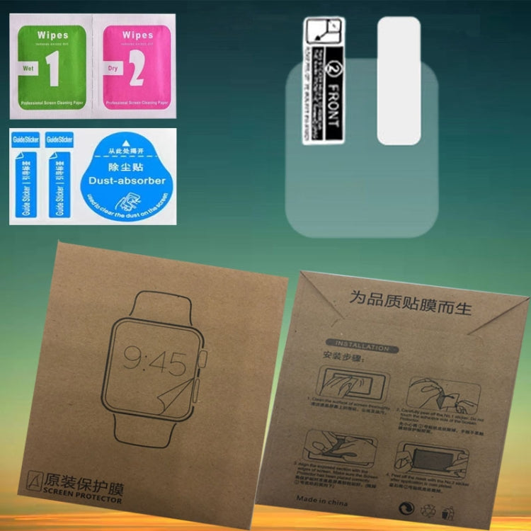 For Fitbit versa4 10pcs Soft Hydrogel Film Watch Screen Protector