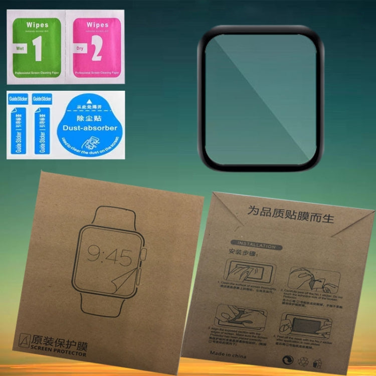 For Fitbit versa4 10pcs Curved Surface Thermal Bending Watch Film