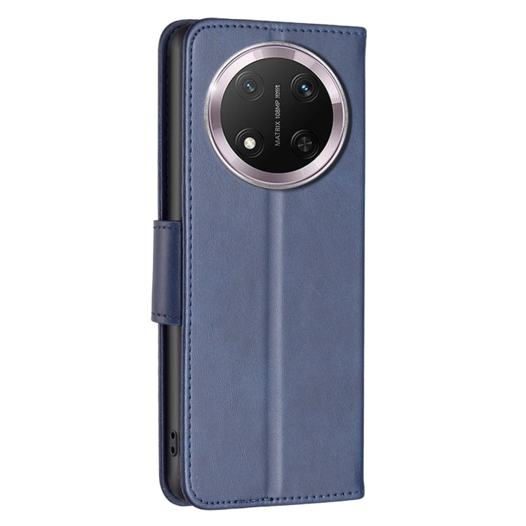 For Honor X9c 5G Global Lambskin Texture Pure Color Flip Leather Phone Case