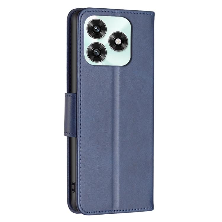 For Honor X5c 4G / X5c Plus Lambskin Texture Pure Color Flip Leather Phone Case