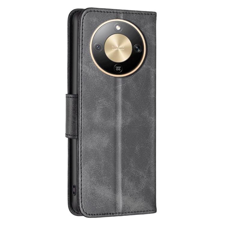 For Honor X9d 5G / X70 5G Lambskin Texture Pure Color Flip Leather Phone Case