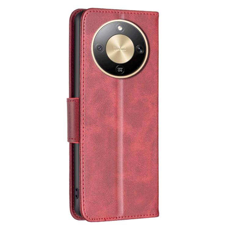 For Honor X9d 5G / X70 5G Lambskin Texture Pure Color Flip Leather Phone Case