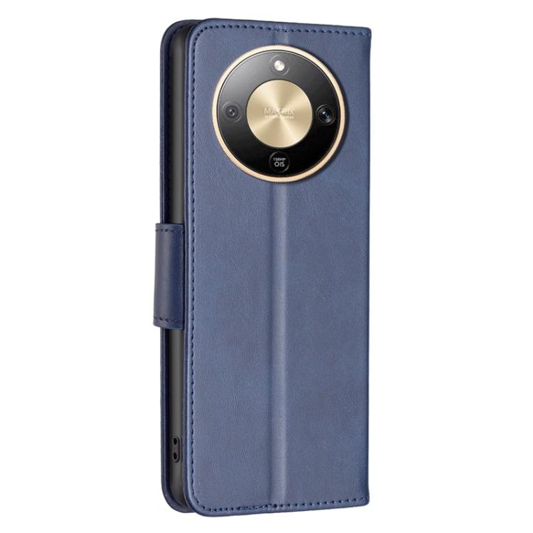 For Honor X9d 5G / X70 5G Lambskin Texture Pure Color Flip Leather Phone Case