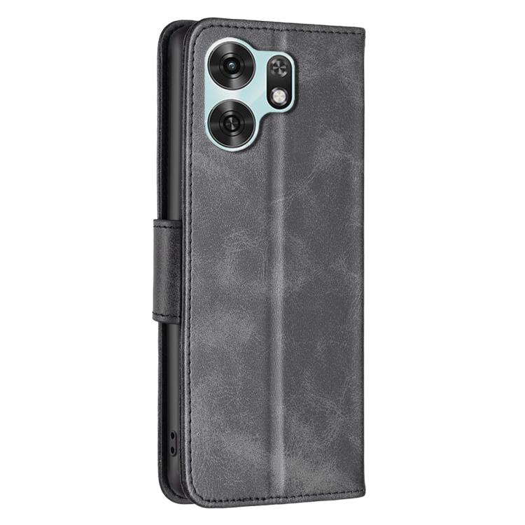 For Honor X6d 5G Lambskin Texture Pure Color Flip Leather Phone Case