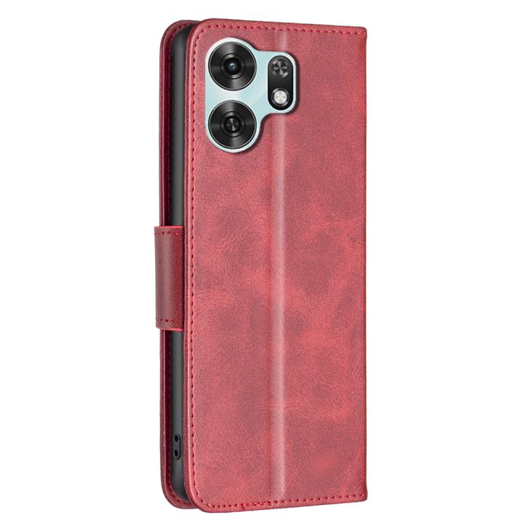 For Honor X6d 5G Lambskin Texture Pure Color Flip Leather Phone Case
