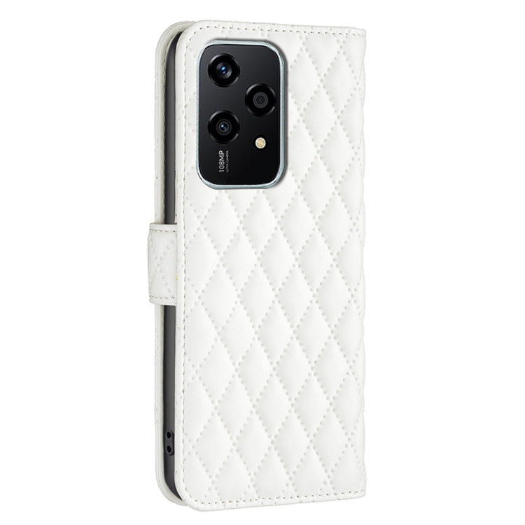 For Honor 200 Lite Global Diamond Lattice Wallet Flip Leather Phone Case