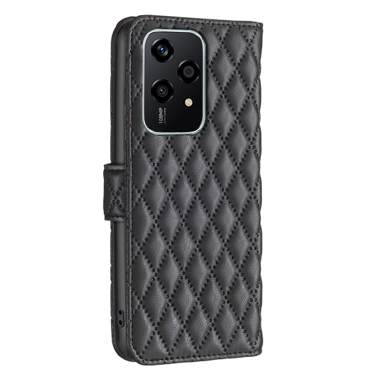 For Honor 200 Lite Global Diamond Lattice Wallet Flip Leather Phone Case