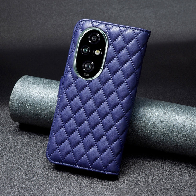 For Honor 200 Pro Diamond Lattice Wallet Flip Leather Phone Case