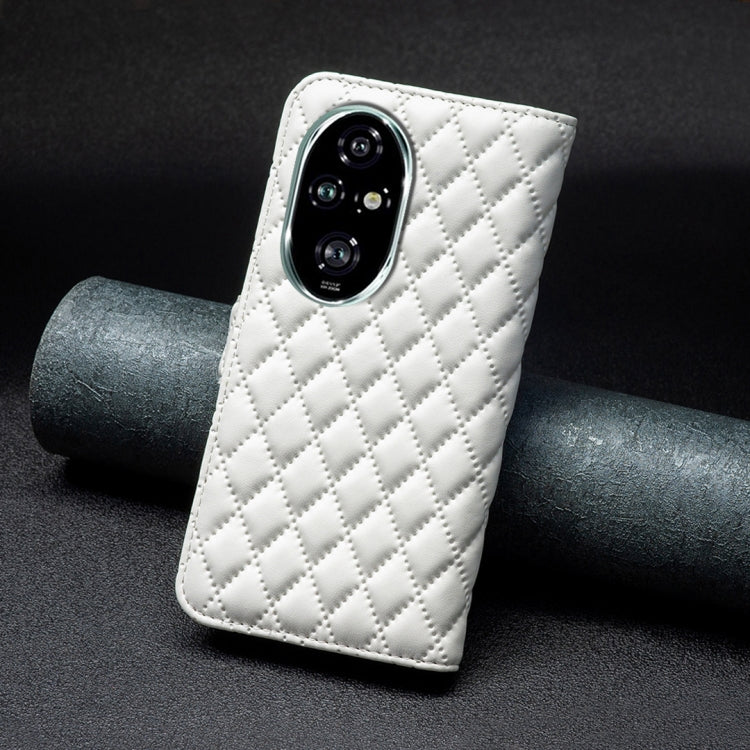 For Honor 200 Pro Diamond Lattice Wallet Flip Leather Phone Case