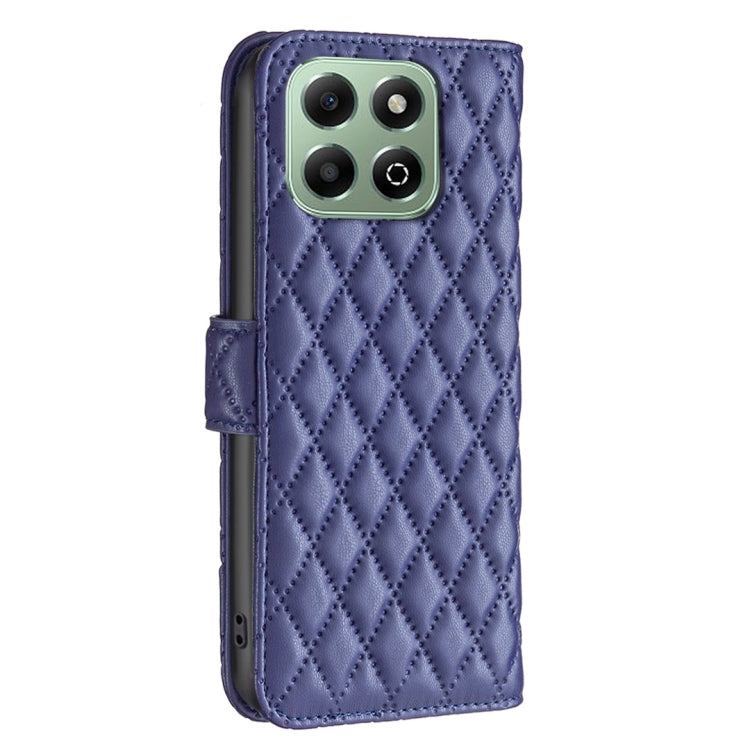 For Honor X6b Diamond Lattice Wallet Flip Leather Phone Case