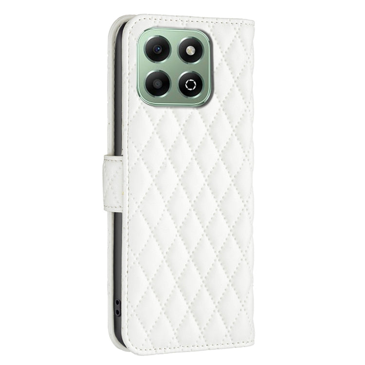 For Honor X6b Diamond Lattice Wallet Flip Leather Phone Case