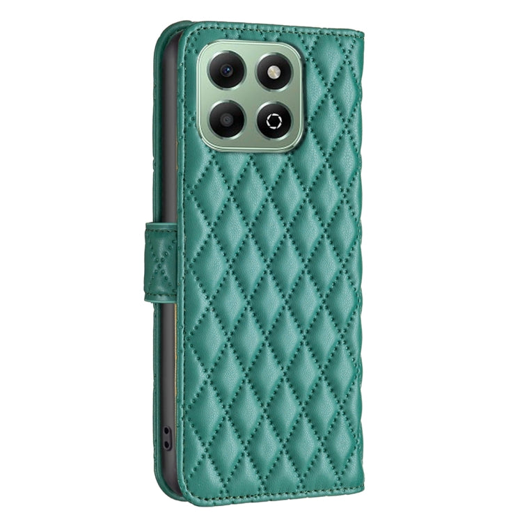 For Honor X6b Diamond Lattice Wallet Flip Leather Phone Case