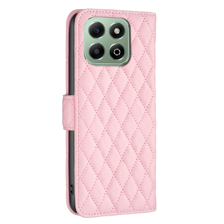 For Honor X6b Diamond Lattice Wallet Flip Leather Phone Case