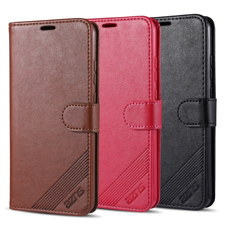 For Huawei P Smart 2020 AZNS Sheepskin Texture Horizontal Flip Leather Case with Holder & Card Slots & Wallet