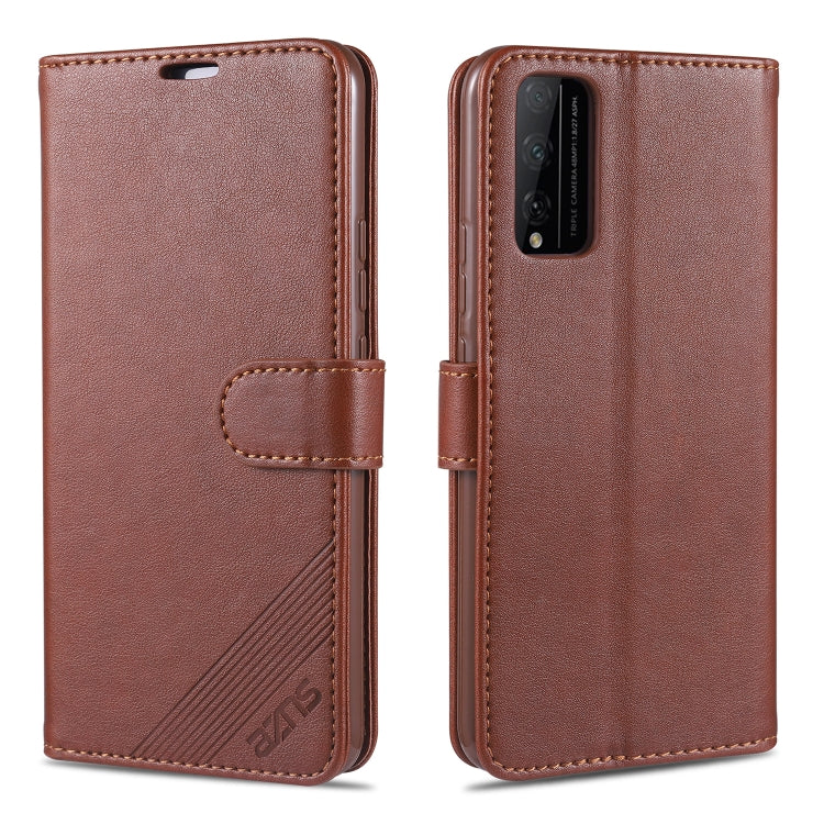 For Huawei Honor Play 4T Pro AZNS Sheepskin Texture Horizontal Flip Leather Case with Holder & Card Slots & Wallet