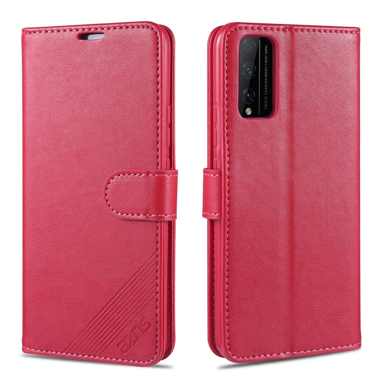 For Huawei Honor Play 4T Pro AZNS Sheepskin Texture Horizontal Flip Leather Case with Holder & Card Slots & Wallet