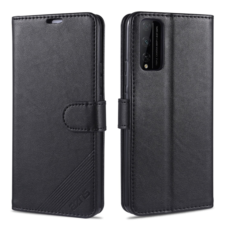 For Huawei Honor Play 4T Pro AZNS Sheepskin Texture Horizontal Flip Leather Case with Holder & Card Slots & Wallet