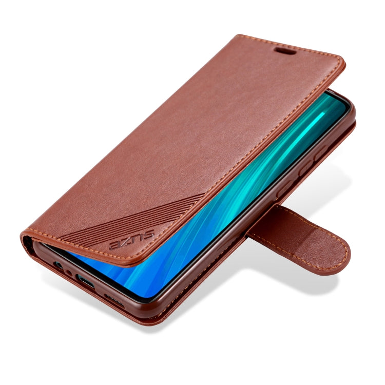 For Xiaomi Redmi 9 AZNS Sheepskin Texture Horizontal Flip Leather Case with Holder & Card Slots & Wallet