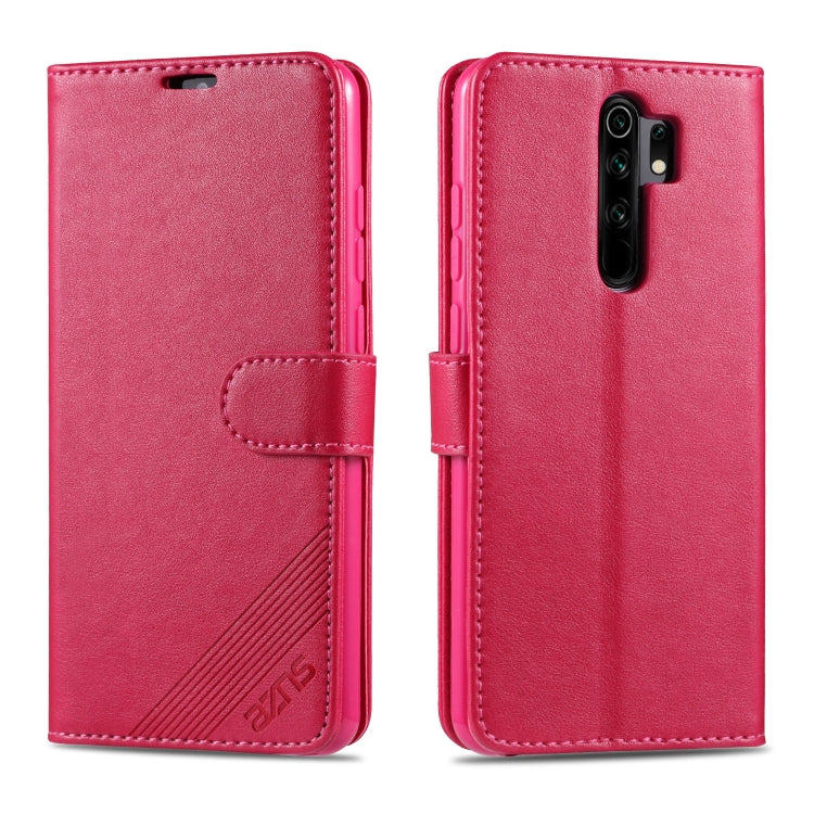 For Xiaomi Redmi 9 AZNS Sheepskin Texture Horizontal Flip Leather Case with Holder & Card Slots & Wallet