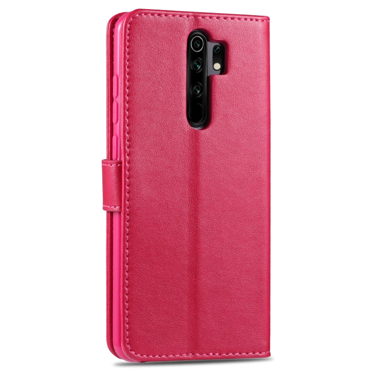 For Xiaomi Redmi 9 AZNS Sheepskin Texture Horizontal Flip Leather Case with Holder & Card Slots & Wallet