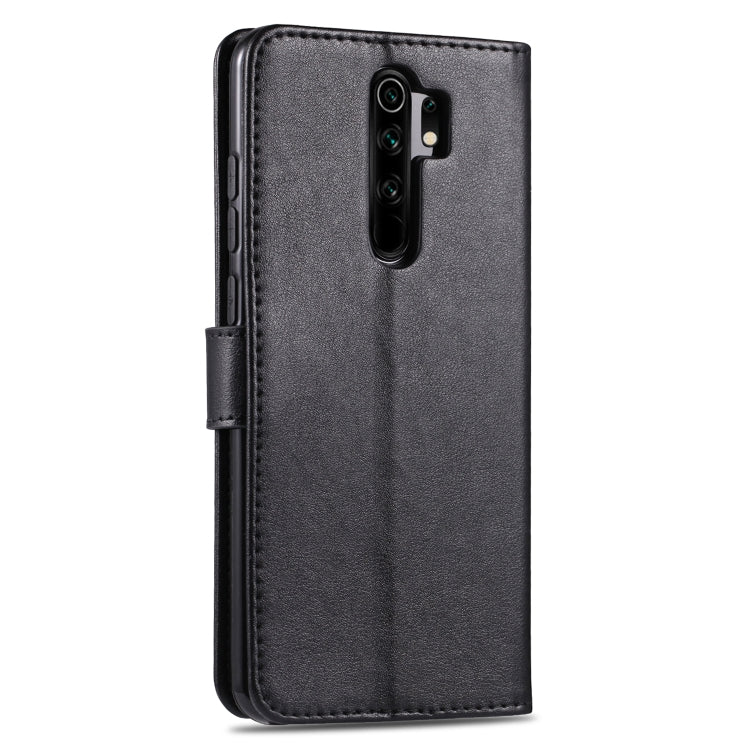 For Xiaomi Redmi 9 AZNS Sheepskin Texture Horizontal Flip Leather Case with Holder & Card Slots & Wallet