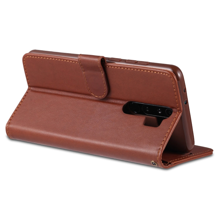For Xiaomi Redmi 9 AZNS Sheepskin Texture Horizontal Flip Leather Case with Holder & Card Slots & Wallet