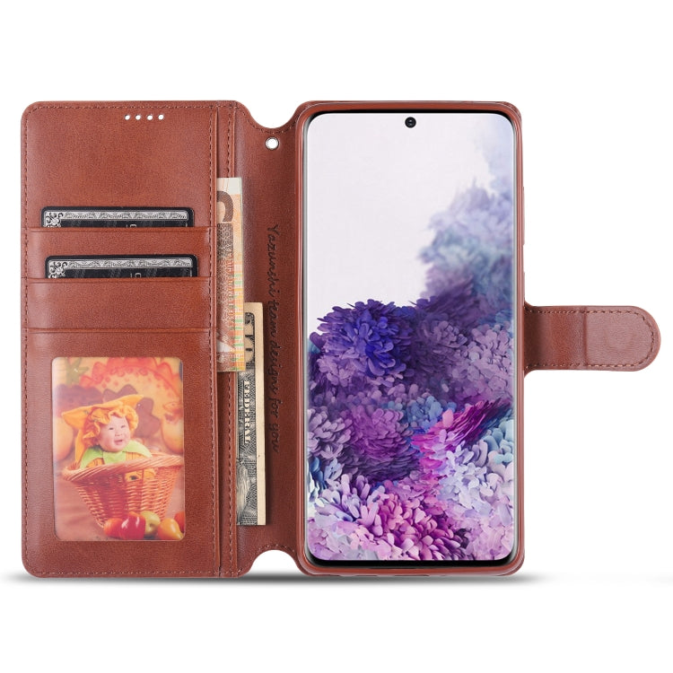For Samsung Galaxy Note 20 AZNS Calf Texture Horizontal Flip Leather Case with Holder & Card Slots & Wallet & Photo Frame