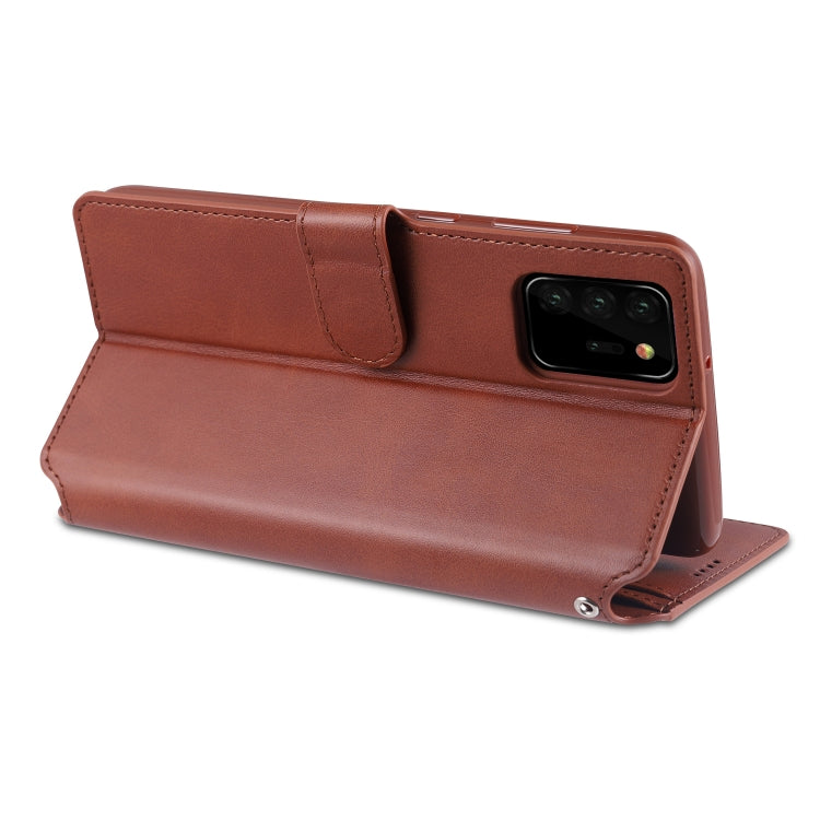For Samsung Galaxy Note 20 AZNS Calf Texture Horizontal Flip Leather Case with Holder & Card Slots & Wallet & Photo Frame
